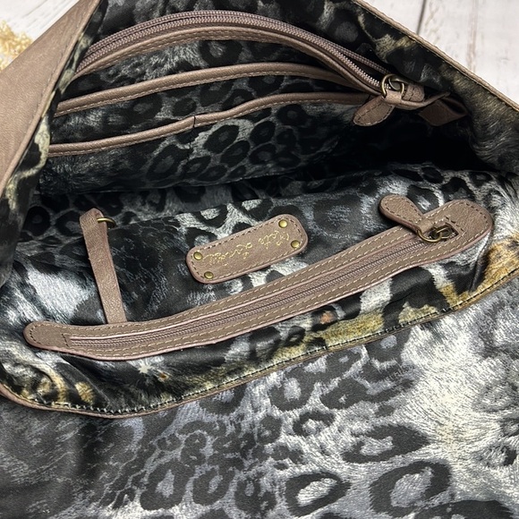Kate Landry Taupe Snakeskin Details
Shoulder Purse - Picture 6 of 14